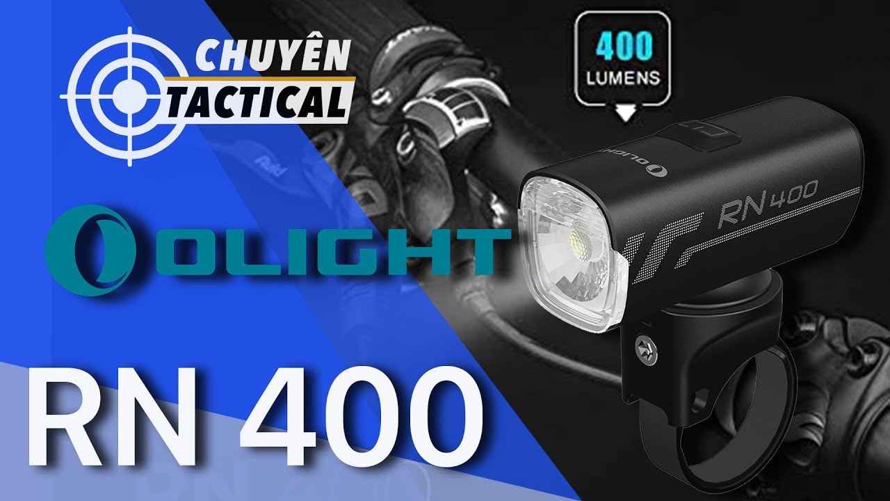 Review Đèn Pin Xe Đạp OLIGHT RN 400 -... - youtube