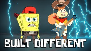 BUILT DIFFERENT Feat. Sandy Cheeks (Rap Music Video)