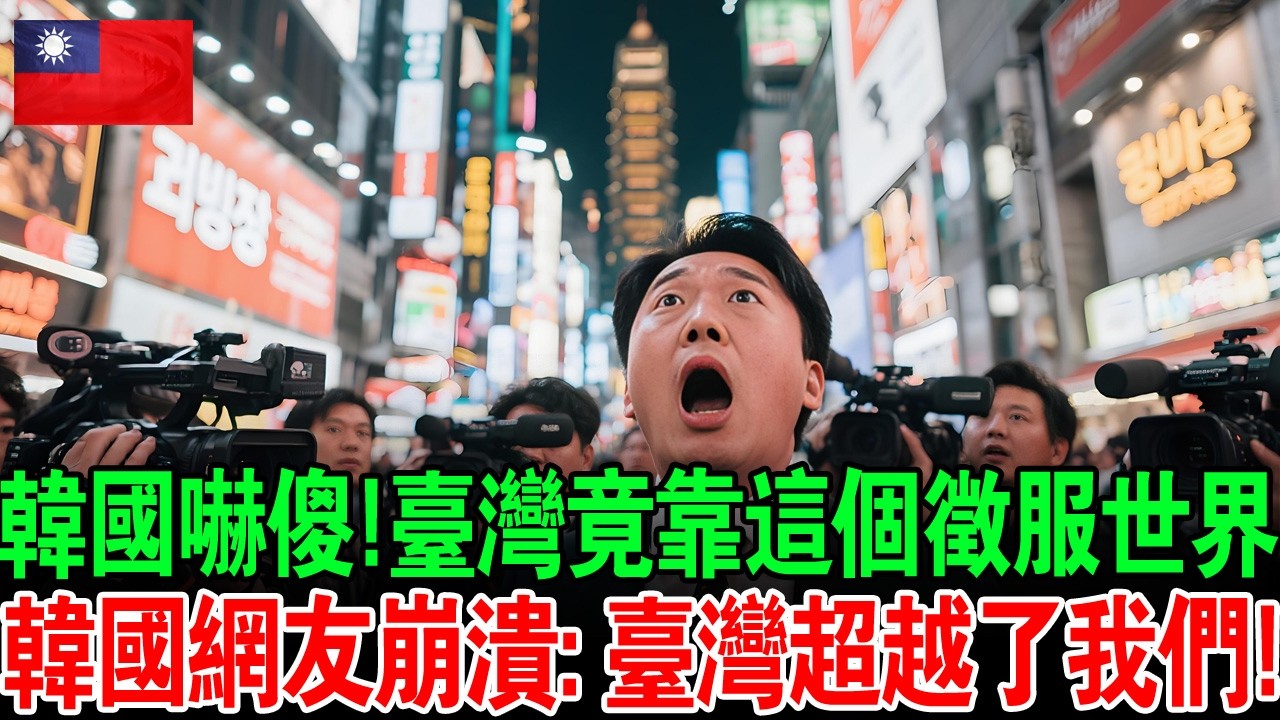 韓國人嚇傻了！彈丸之地台灣竟靠「這個」征服世界，韓網友崩潰留言：我們還敢自稱美食大國嗎？😱