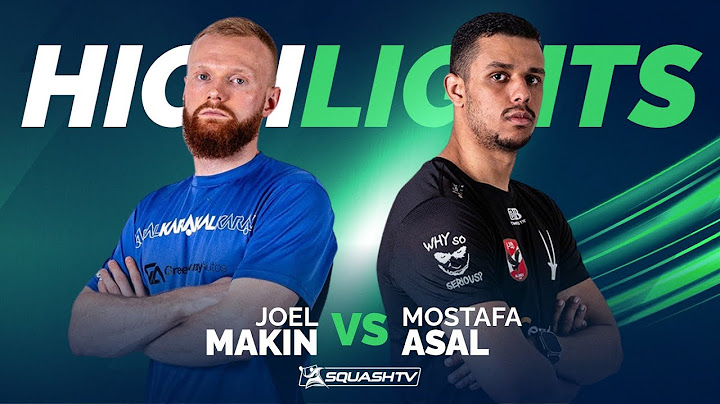 🏴󠁧󠁢󠁷󠁬󠁳󠁿 Makin v Asal 🇪🇬 | PSA Squash Tour Finals 2024/25 | RD2 HIGHLIGHTS