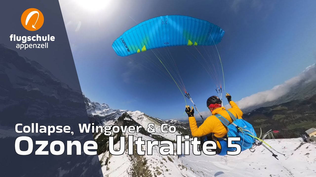 Testflight Ozone Ultralite 5 | Flugschule Appenzell