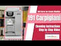 191 Carpigiani Ice Cream Machine Cleaning - Step by Step Soft Serve Cleaning