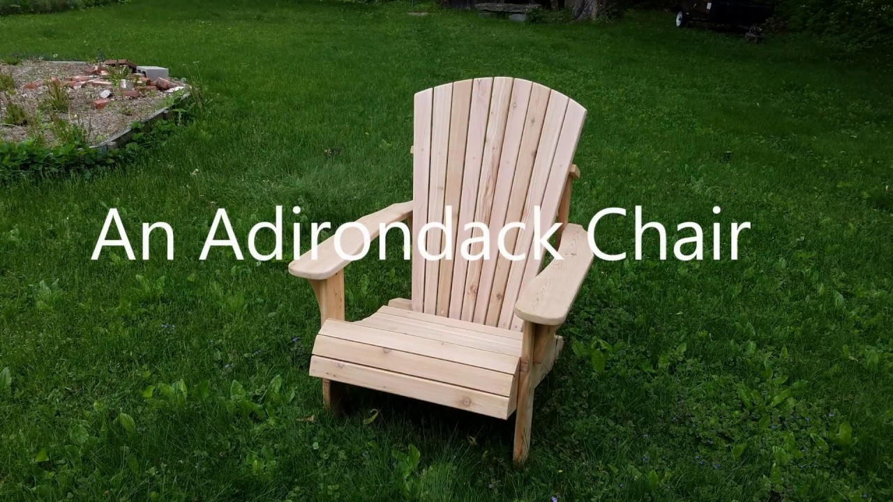 Deck Boards into an Adirondack Chair - YouTube