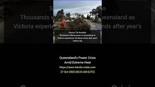 Queensland's Power Crisis Amid Extreme Heat | Country: AU |