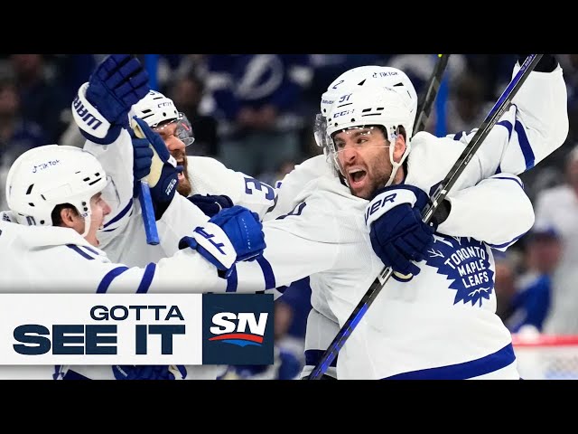 Gotta See it: Tavares scores in OT to win Maple Leafs first