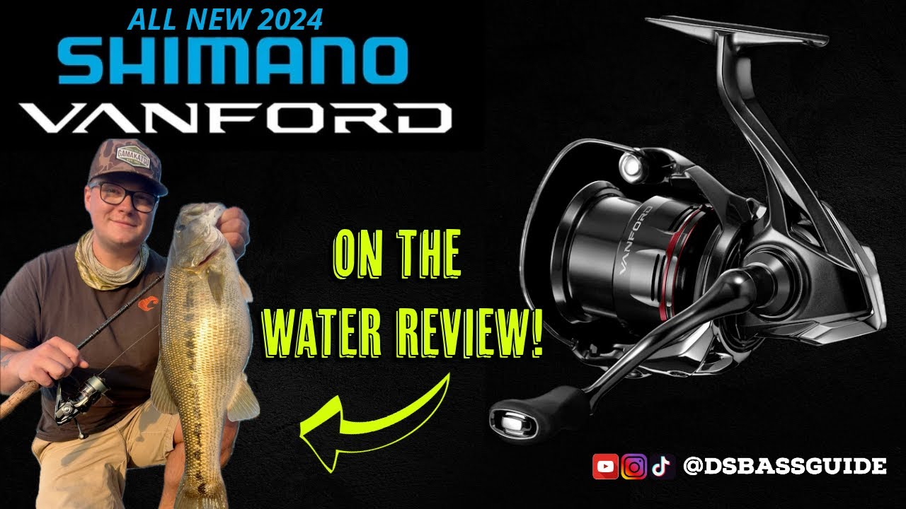 New 2024 Shimano Vanford FA *ON THE WATER* Reel Review (Unboxing/Fishing Content)