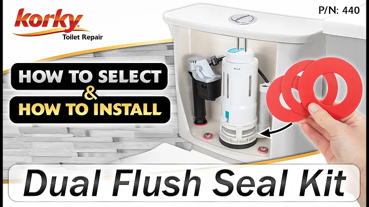 How to Select and Install a Dual Flush Valve Seal