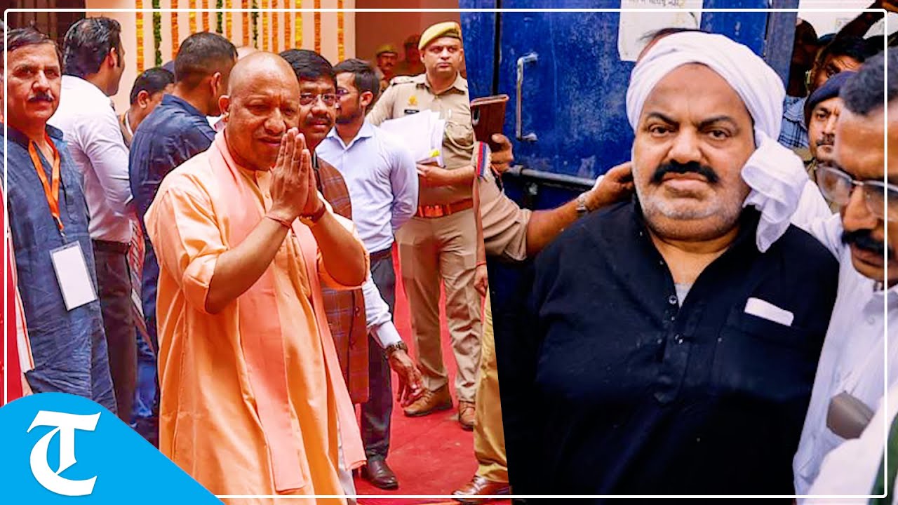 UP CM Yogi Adityanath hands over 76 flats built on slain gangster Atiq ...