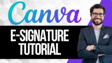 How To Make E Signature in Canva