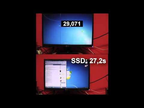 OCZ Vertex 2 SSD vs. HDD - Windows 7 Startup Comparison
