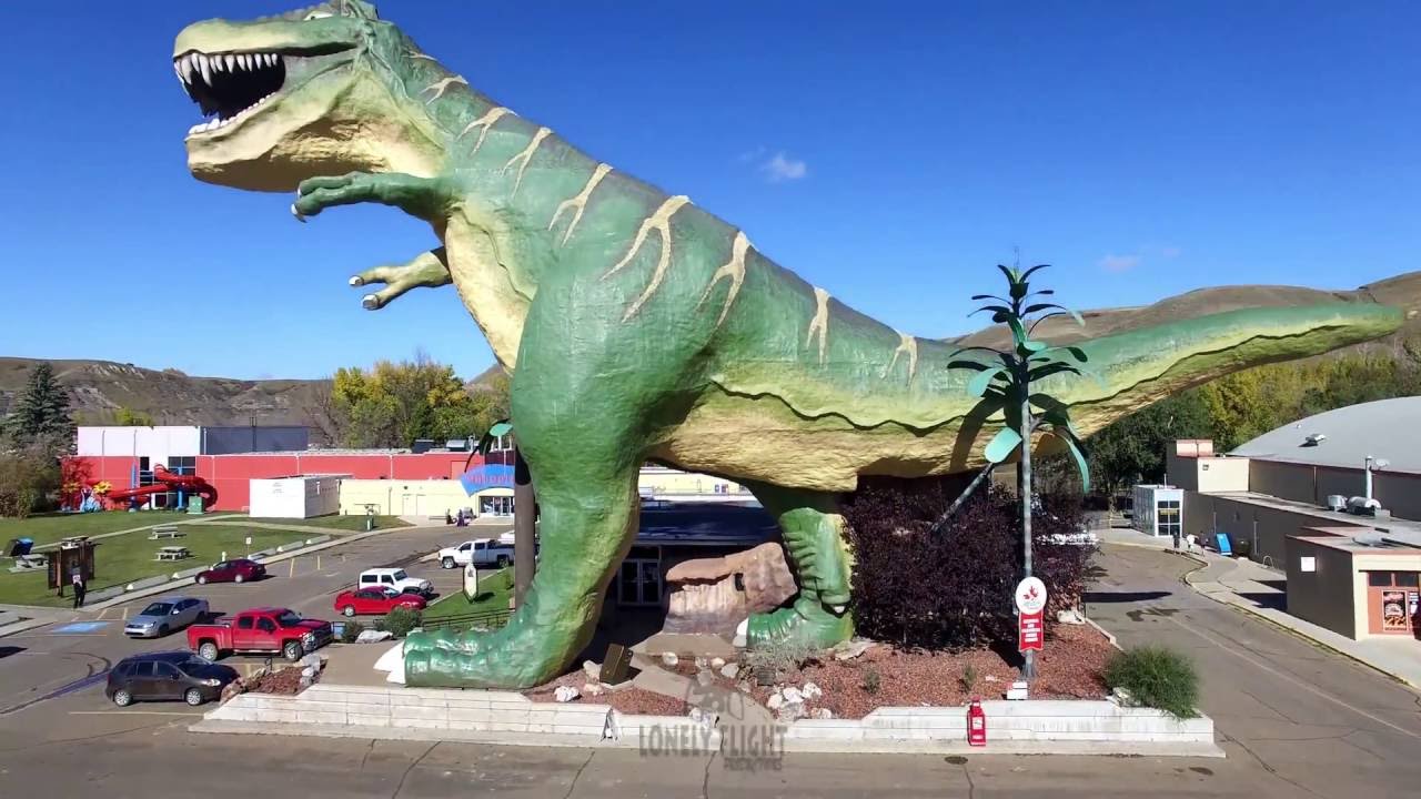 World's Largest Dinosaur Drumheller AB Canada 2016 YouTube
