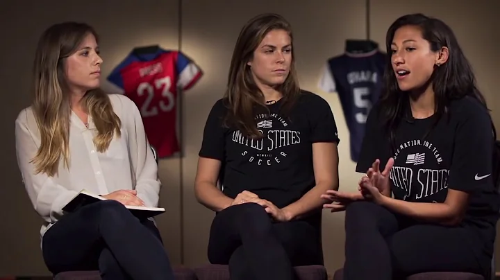 Kelley O'Hara and Christen Press