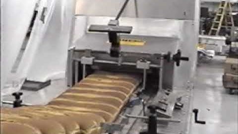 UBE MODEL 90-75 BAND SLICER, 75-1 (7500) BREAD BAGGER - RETRO VIDEO