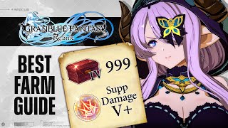 Granblue Fantasy Relink Ultimate Curio Farming Guide, Supp Damage V+ Best Farming Spots & Setups