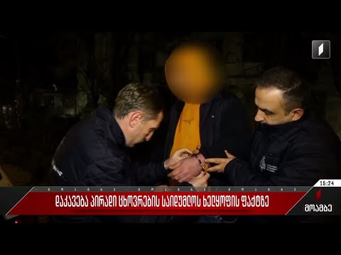 დაკავება პირადი ცხოვრების საიდუმლოს ხელყოფის ფაქტზე