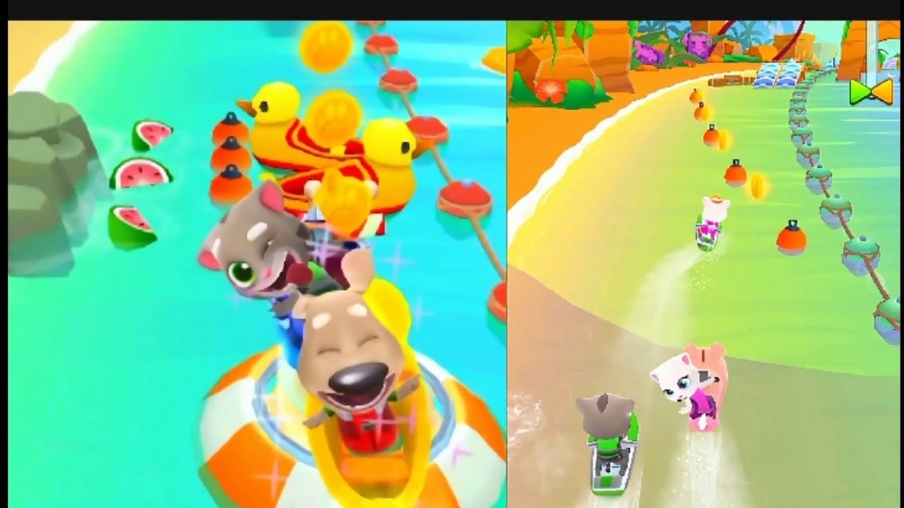 Talking Tom Jetski 2  Android Gameplay/