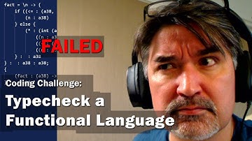 Failed Coding Challenge: Type Checker 3/4