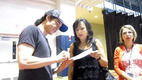 Pat Monahan and Kelly Roebuck in Long Branch 8-30-12
