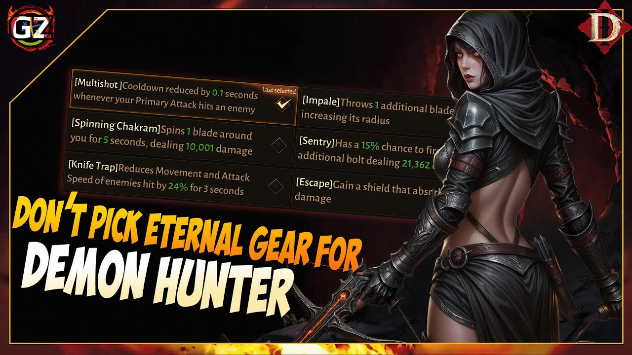 Не выбирайте вечную экипировку для Охотника на демонов — вот почему | Diablo Immortal