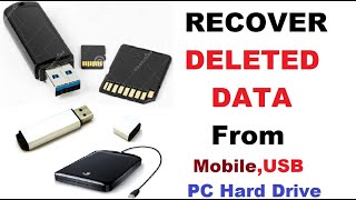 How To Recover Deleted Data From SD Card & Usb 2021| Data Recovery Software For Pc In Urdu /Hindi