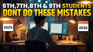 6TH,7TH,8TH & 9TH STUDENTS DONT DO THESE MISTAKES WHILE STUDYING | JR TUTORIALS |