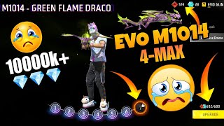 Upgrading Evo M1014 Gun Skin Full Max 4-Max 😰 |10000k+💎| Free Fire New Event| FF New Event