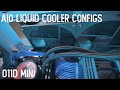 AIO Configurations in the Lian Li O11 Dynamic Mini