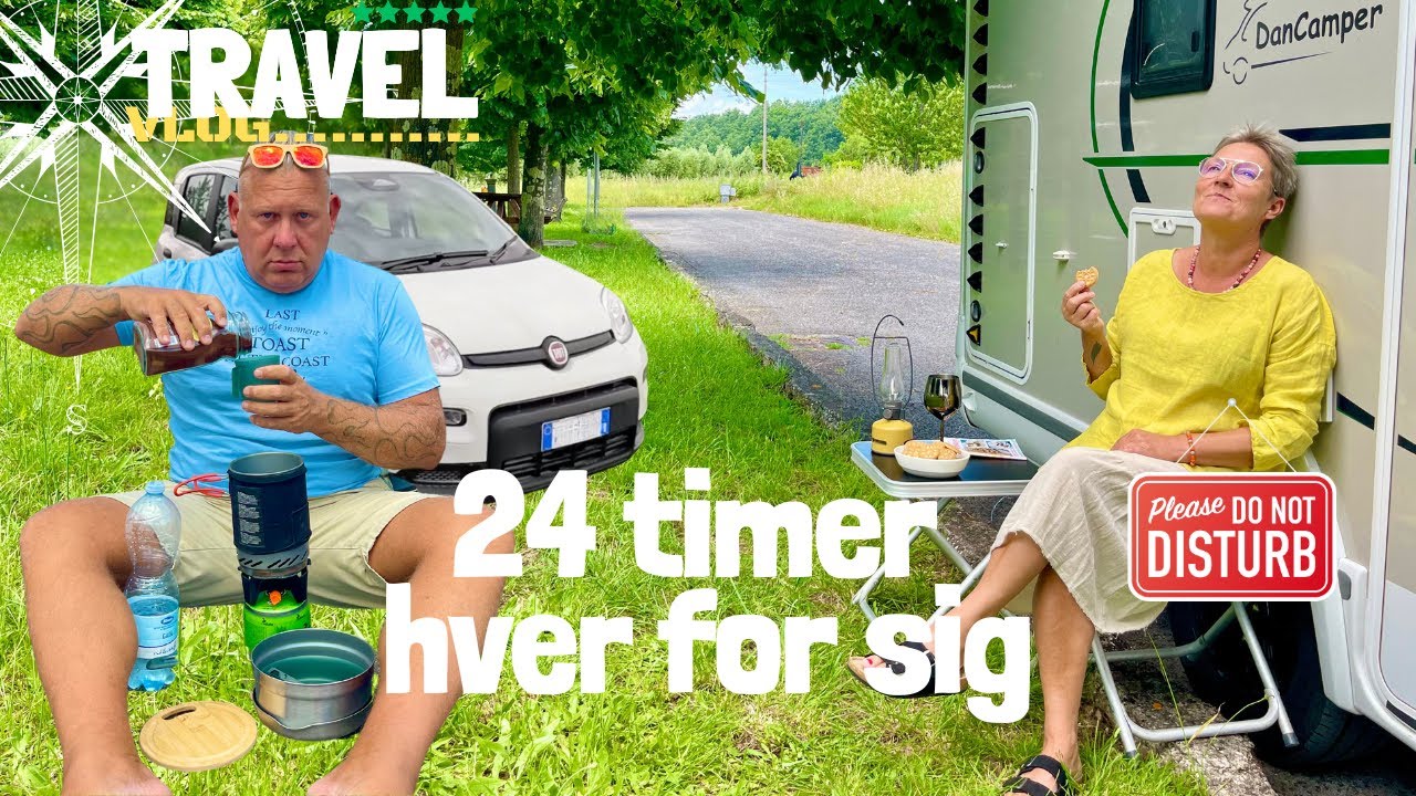 Solo-vanlife i en Fiat Panda i Italien - Vi trængte til alenetid