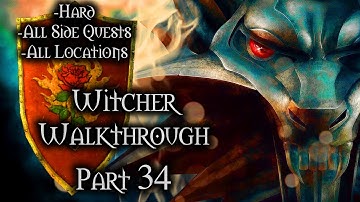 Witcher Walkthrough Part 34 (Order Path + Hard + All Side Quests)