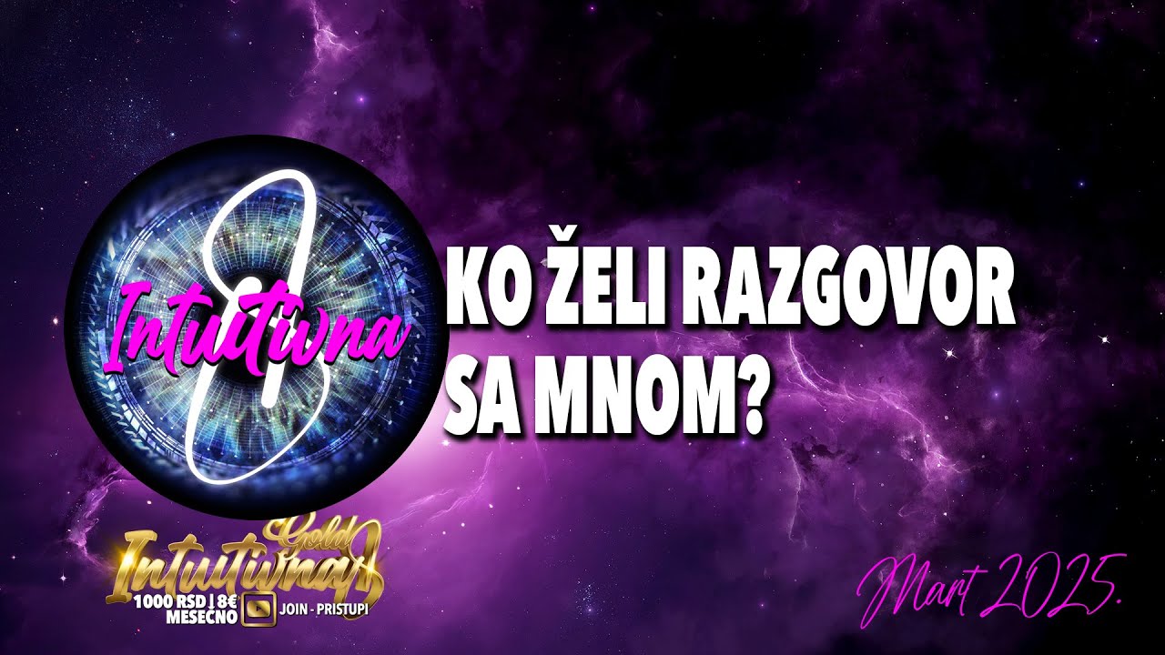 🌟KO ŽELI RAZGOVOR SA MNOM?🌟 Tarot citanje 🔮 Grupno otvaranje  @Intuitivna8 ​