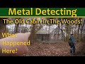 #281 Metal Detecting What Happened at a Long Burnt Down Cabin?! Unraveling a Cool Mystery!