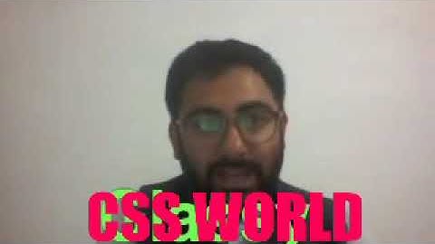 css guidline by qualified ...very informative video for aspirants..2020