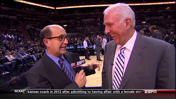 Jeff Van Gundy's Emotional Interview With Gregg Po...