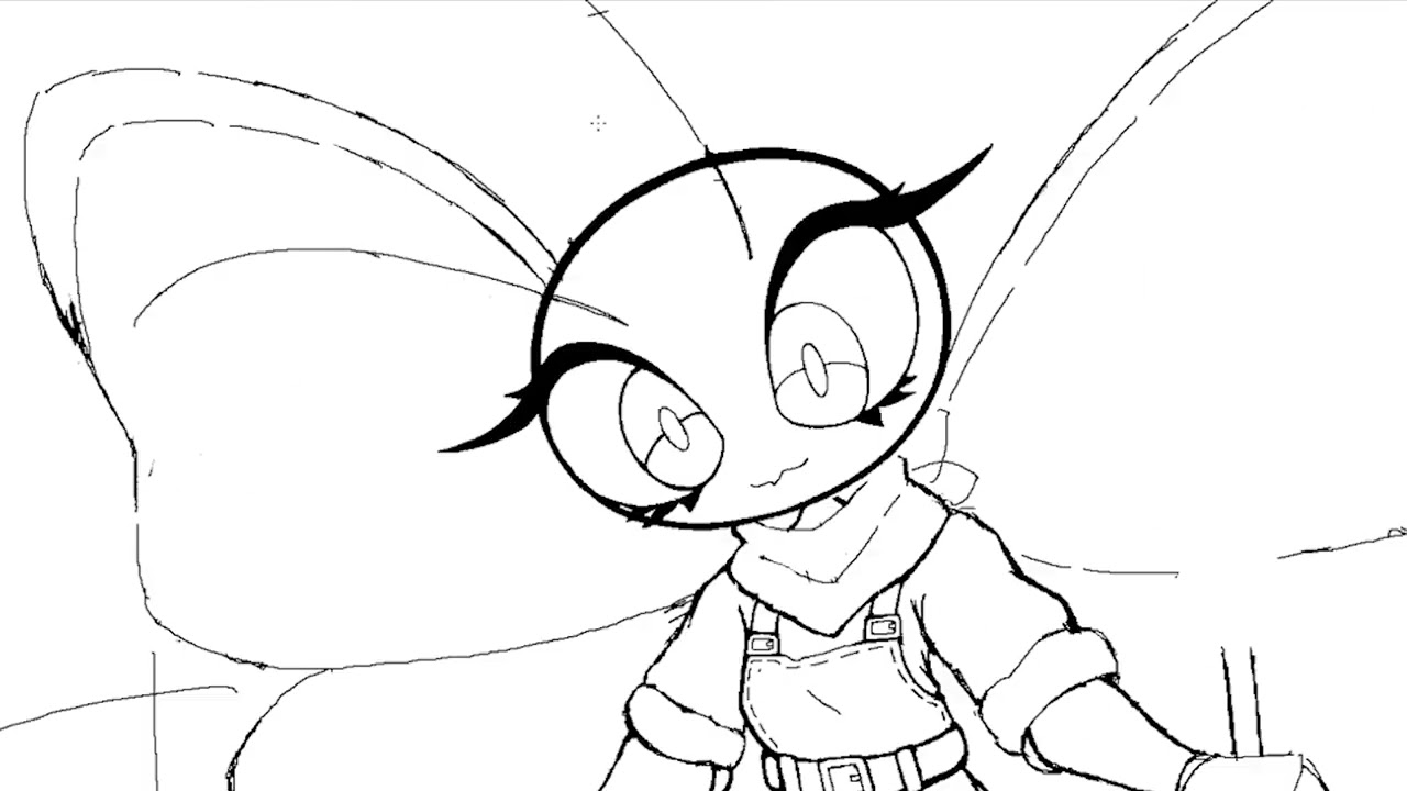 Butterfly Shepard | Bug OC Drawing