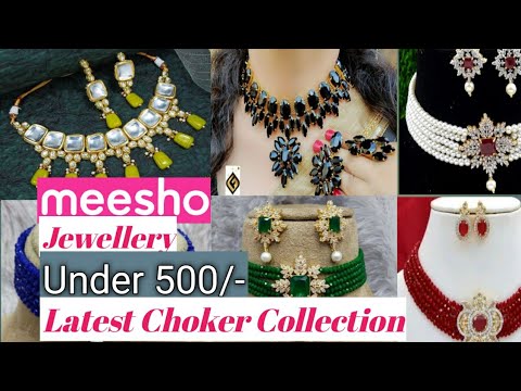 Meesho jewellery choker Clearance