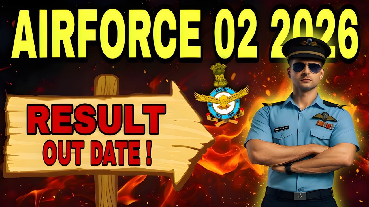 Airforce 02/2026 Result  Out Date 🔥 | Official Update & Expected Cut Off 😱