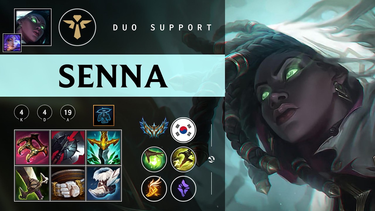 Senna Support vs Lulu - KR Challenger Patch 26.04