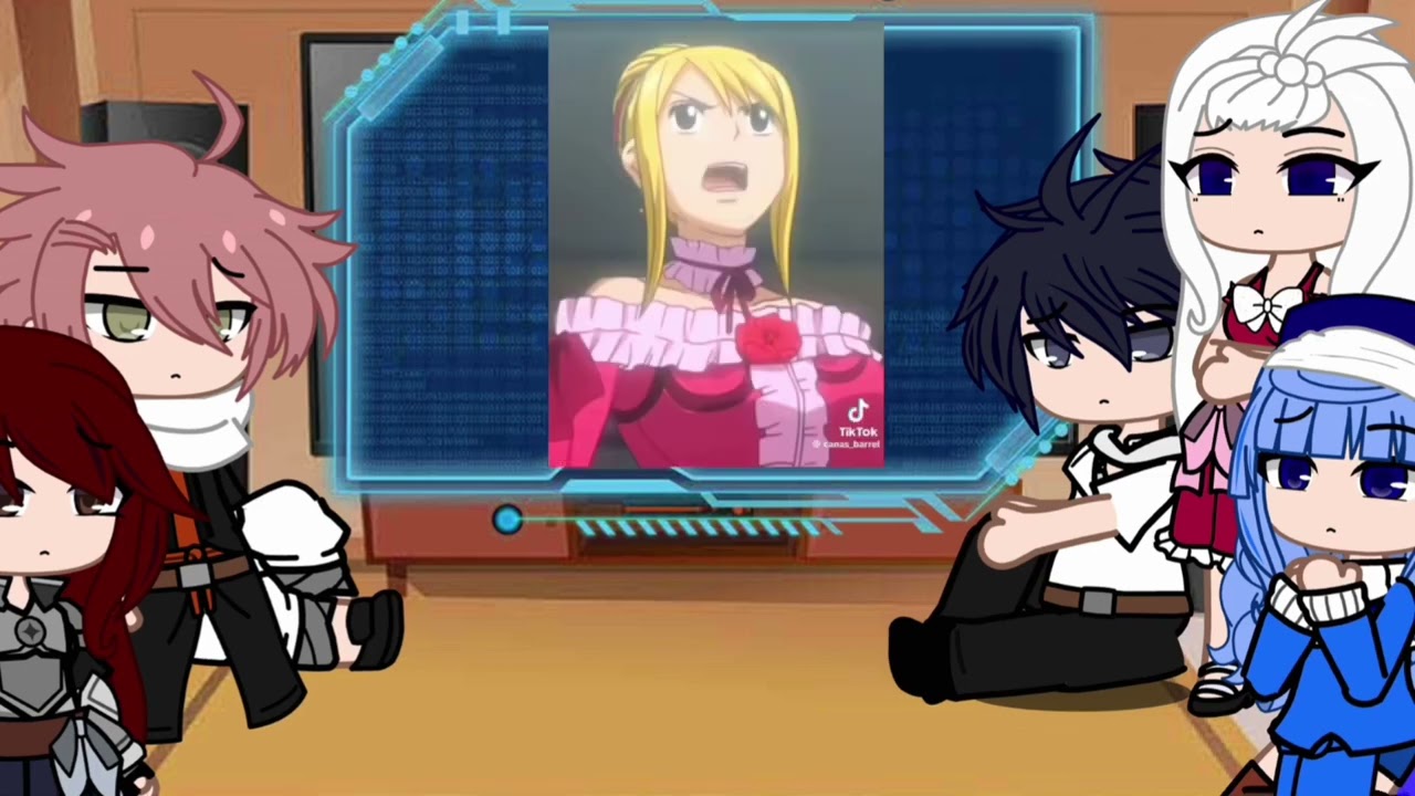 🧚‍♀️ Fairy tail react to Lucy as Ruby hoshino :) 🪄(part 1/4)