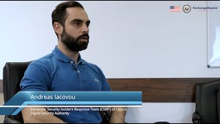 Cybersecurity expert and IVLP Alumnus Andreas Iacovou shares his experience - October 2022