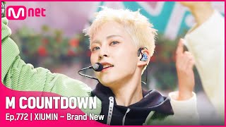 [XIUMIN - Brand New] Hot Solo Debut Stage | #엠카운트다운 EP.772 | Mnet 220929 방송