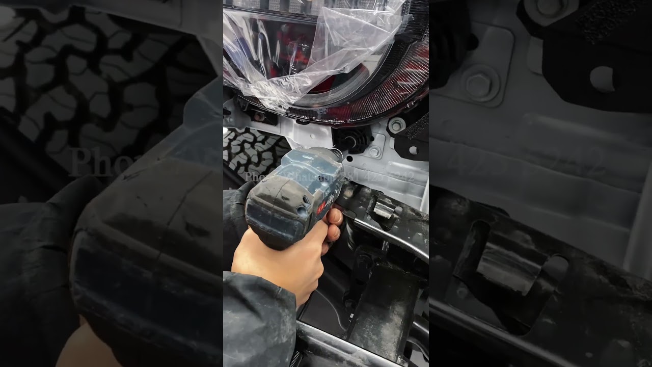 Transform Your Ride | Red Bronco Style Headlights for Tank 300