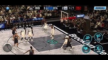 My first time playing nba 2k mobile