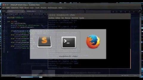 Manejo de la sentencia if-else en C, Linux(Ubuntu)