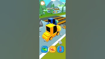 Shape Transform & Shifting 179 level Android iOS game 🎯🎮 #runner #car #cargame #game #shape #car