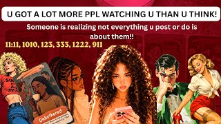 U GOT MORE PPL WATCHING U THAN U THINK!🔥PPL LOVE SEEING U REINVENT URSELF& THAT U STAY UNBOTHERED!💫