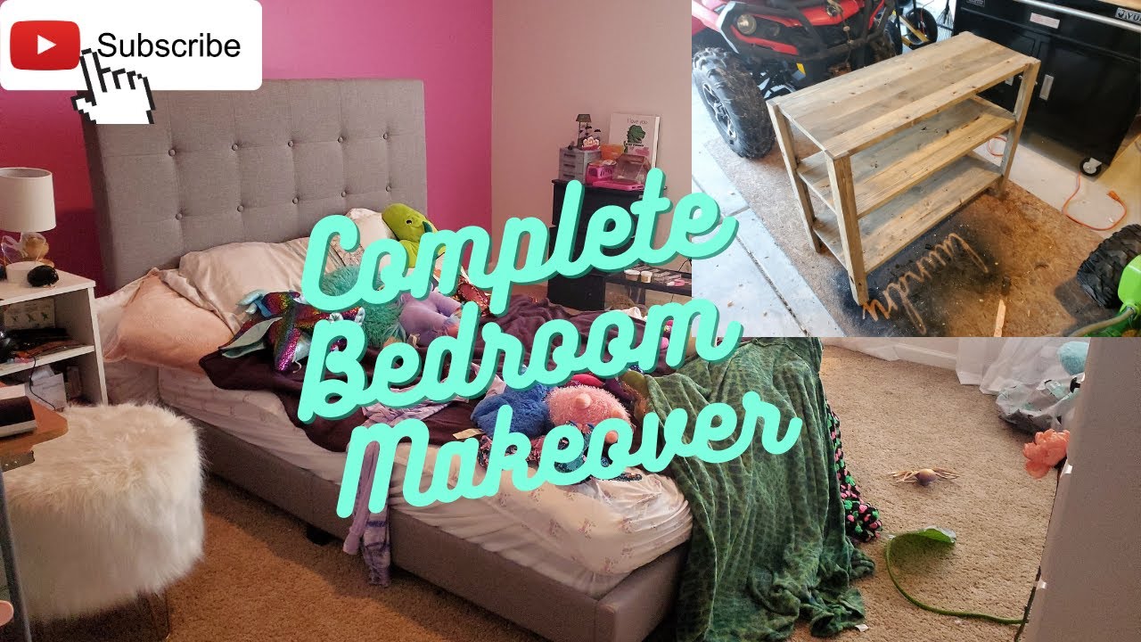 Bedroom Makeover Part 1//Child Hoarders Addition// Declutter