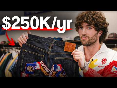 This 23yr Old Makes $250k/yr Flipping Vintage Clothes
