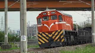 09/05/2022 台鐵 7802次 散裝貨列 本務R156柴電機車 斗南接近 / TRA EMD G22-CU leading manifest train,Dounan approaching