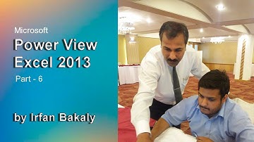 Power View Excel 2013 Part 6 Urdu Tutorials by Irfan Bakaly