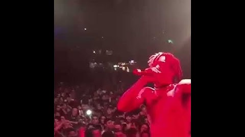XXXTENTACION - LOOK AT ME LIVE CONCERT